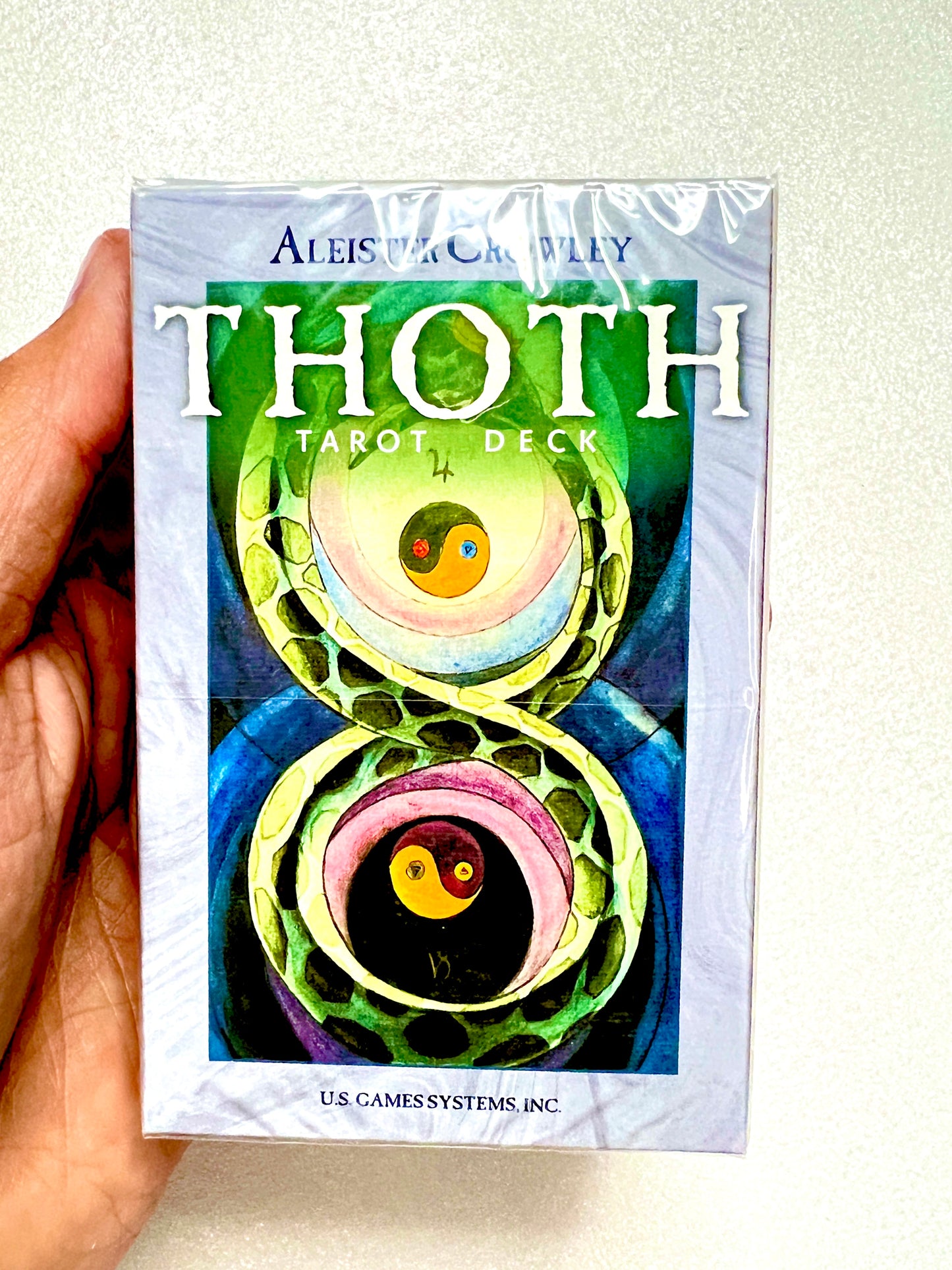 Aleister Crowley Thelema Toth Tarot Deck for sale fast shipping 