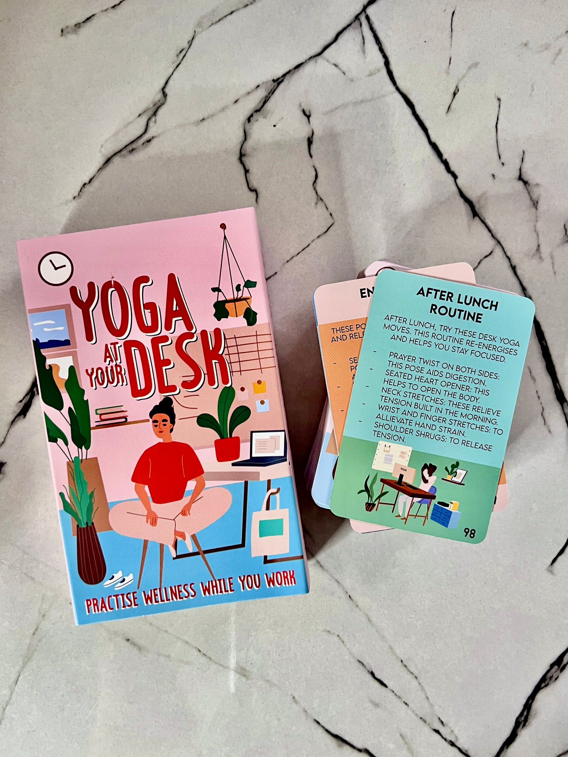 practice yoga at your desk and office for sale 