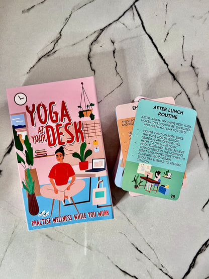 practice yoga at your desk and office for sale 