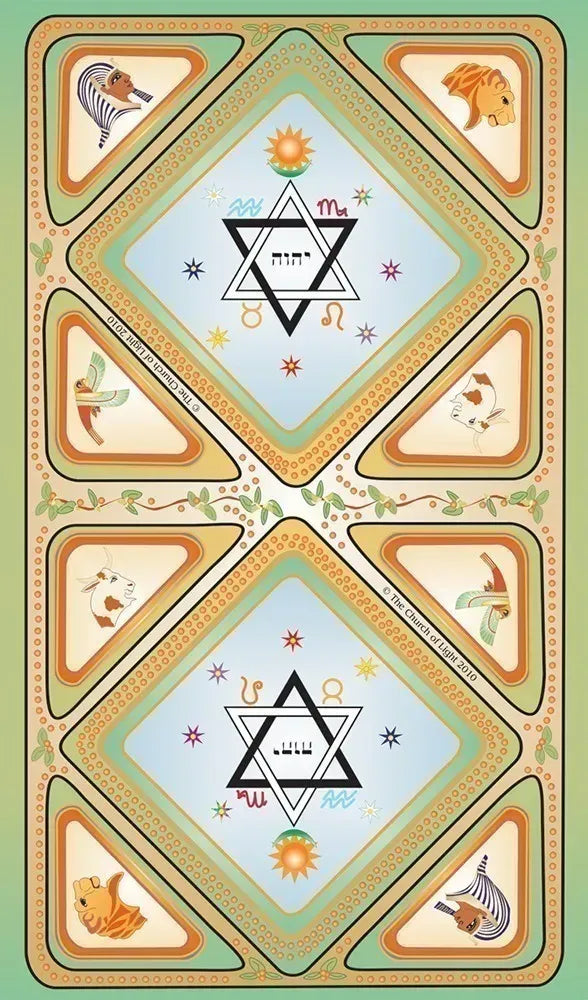 Brotherhood of Light Egyptian Tarot Deck Church of Light, Egyptian Tarot Cards for Spiritual Guidance