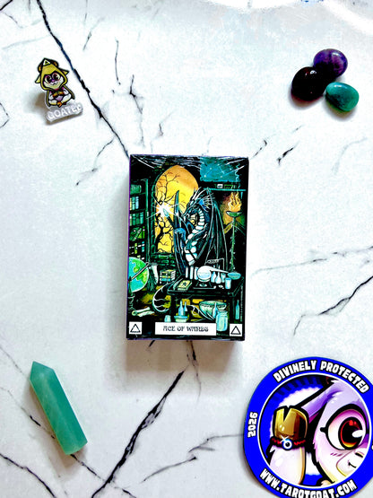 It's giving dragon rider era, Dragon Tarot deck for collectors and fantasy lovers
