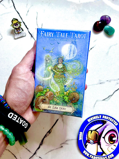 fairy tale tarot card meanings, fairy tale themed tarot for inner child readings, online tarot reading shop
