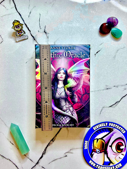 Anne Stokes Gothic Oracle review, gothic oracle card meanings for shadow work
