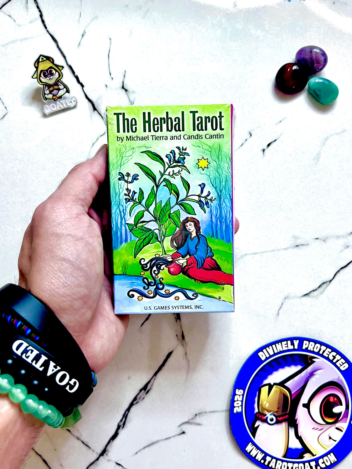 herbal tarot card meanings, plant tarot deck for green witches, online tarot reading shop

