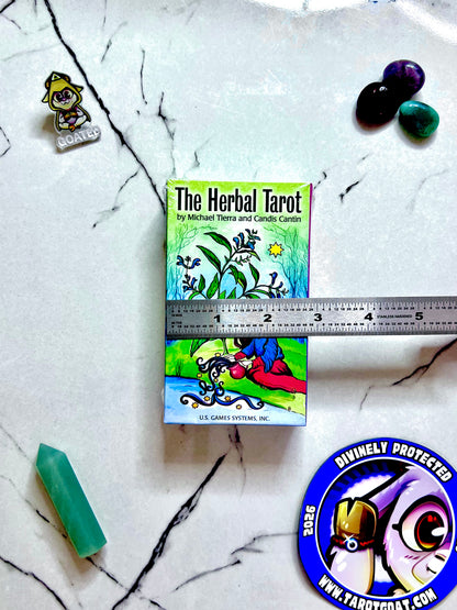 best herbal tarot deck for beginners, plant-based tarot cards with herbal meanings, buy tarot deck online
