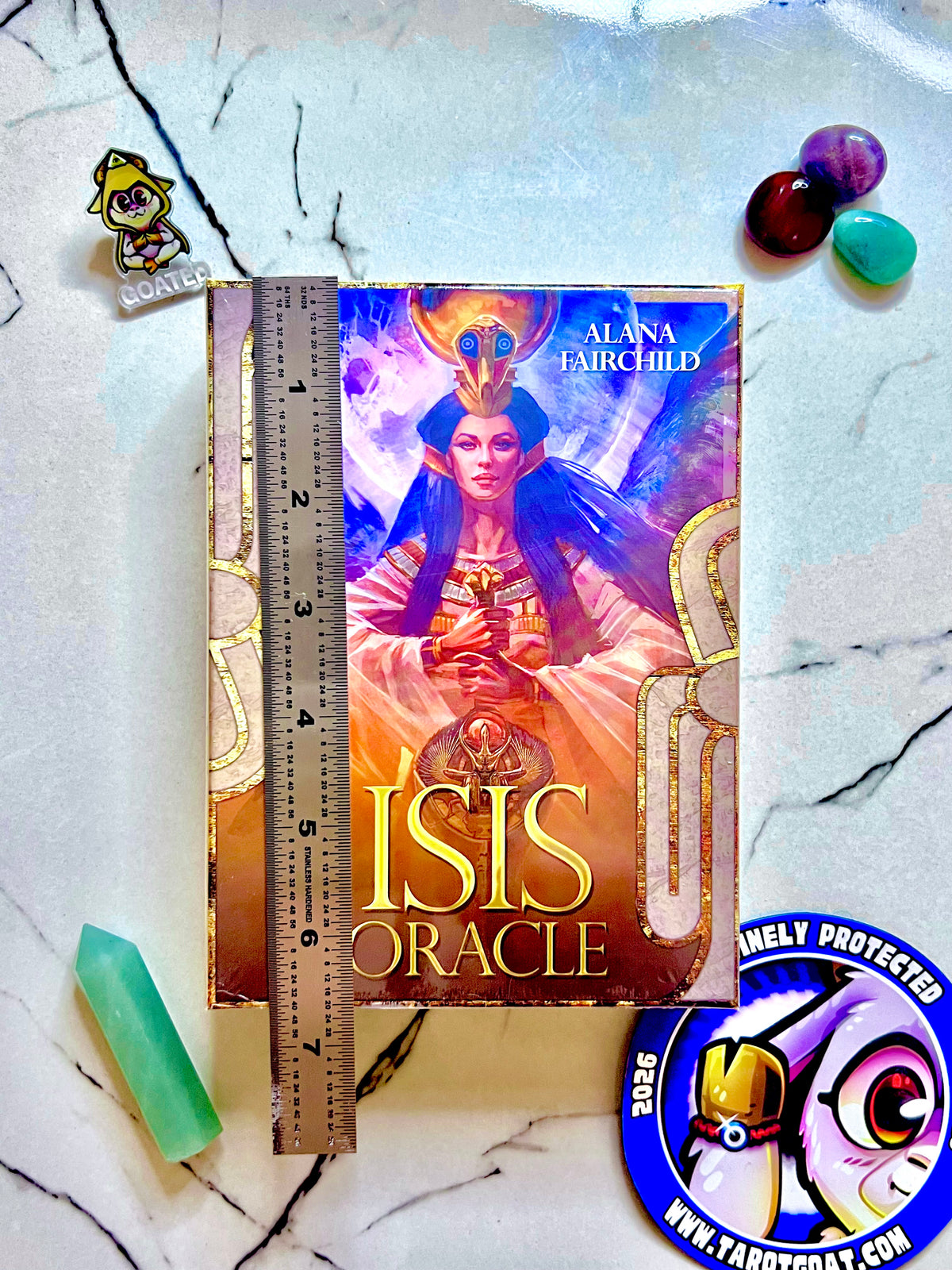 Isis Oracle deck with free shipping, Egyptian oracle cards for sale, spiritual shop

