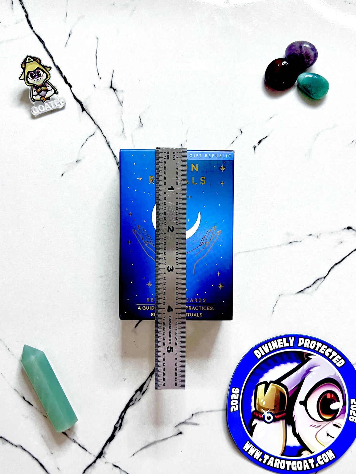 Moon Rituals 100 card deck with free shipping, full moon rituals and lunar practices
