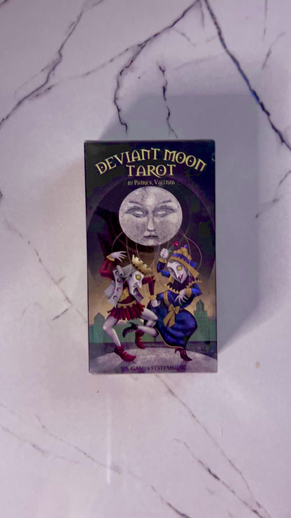 Deviant Moon Tarot Deck by Patrick Valenza ~ Tarot Cards for Beginners and Deep Study ~ New Sealed
