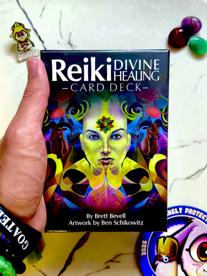 Reiki Divine Healing Card Deck flip through, Brett Bevell reiki healing cards, buy on TikTok Shop
