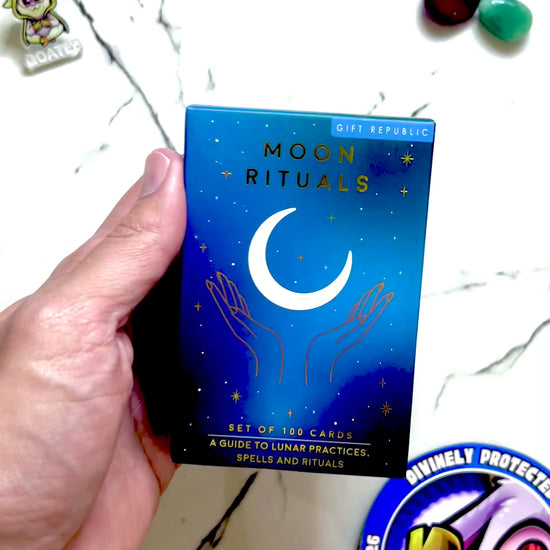 Watch this before it sells out, Moon Rituals 100 cards viral on TikTok Shop, add to cart with free shipping