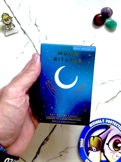 Watch this before it sells out, Moon Rituals 100 cards viral on TikTok Shop, add to cart with free shipping
