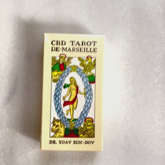 ASMR CBD Tarot De MArseille Dr Yoac Ben DOV - 79 Cards Tarot Deck for sale 