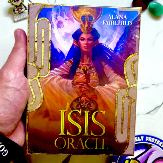 Isis Oracle deck flip through by Alana Fairchild, Egyptian goddess oracle cards, buy on TikTok Shop
