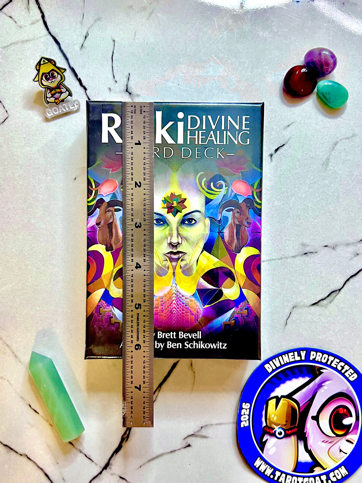 Brett Bevell Reiki Divine Healing review, energy healing card deck for reiki practitioners
