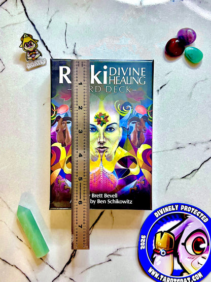Brett Bevell Reiki Divine Healing review, energy healing card deck for reiki practitioners
