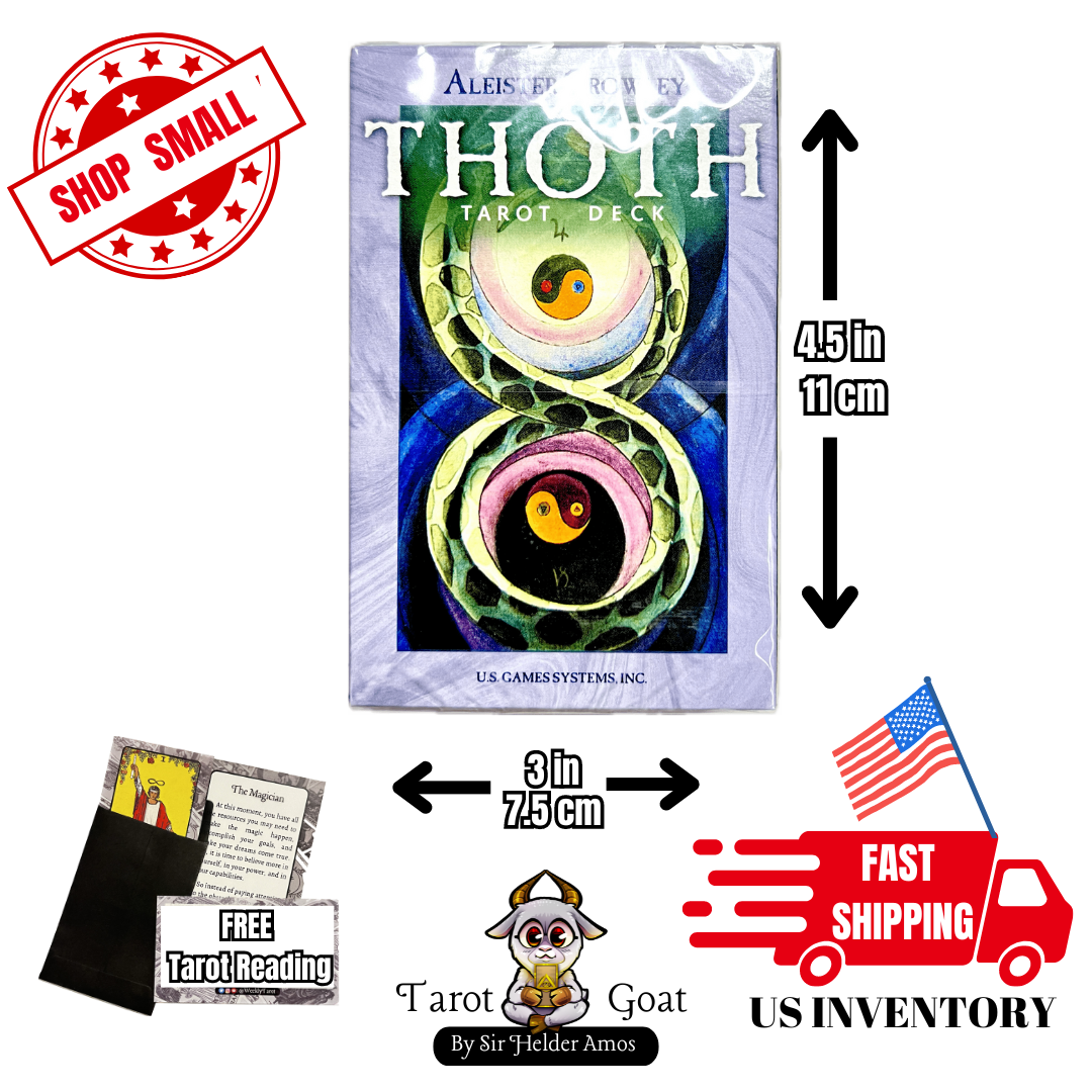 Aleister Crowley Toth Tarot Deck fro Sale Free Shipping in the US