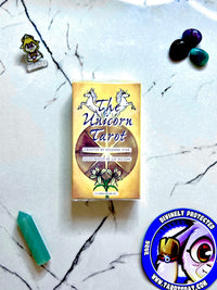 Unicorn Tarot deck by Suzanne Star, illustrated by Liz Hilton, cute 78 card unicorn tarot for beginners, viral at TikTok Shop, run don't walk