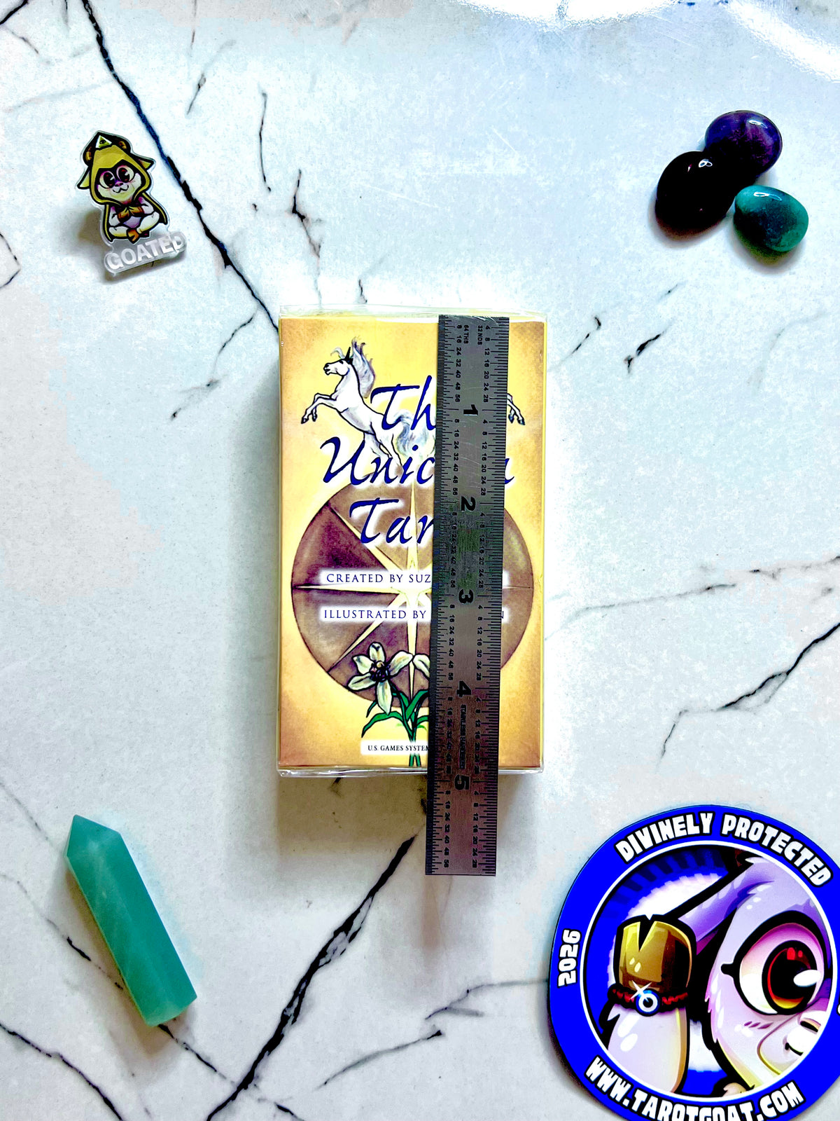 Add to cart ASAP, Unicorn Tarot cards by Suzanne Star and Liz Hilton are selling fast, cute spiritual shop find
