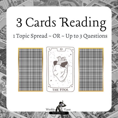 Online Tarot Reading Gift Card Certificate
