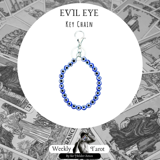 Hand Hang Evil Eye Keychain