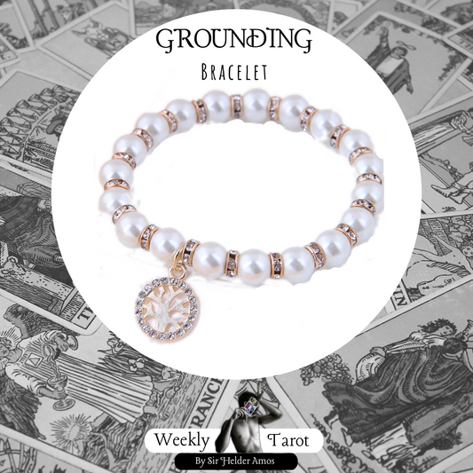 Tree of Life White Grounding Bracelet