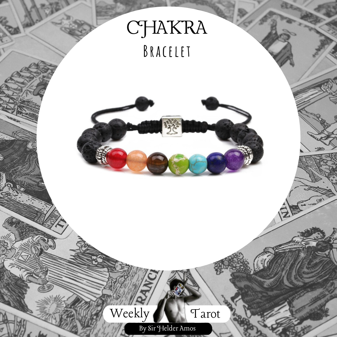 Adjustable Chakra Balancing Bracelet