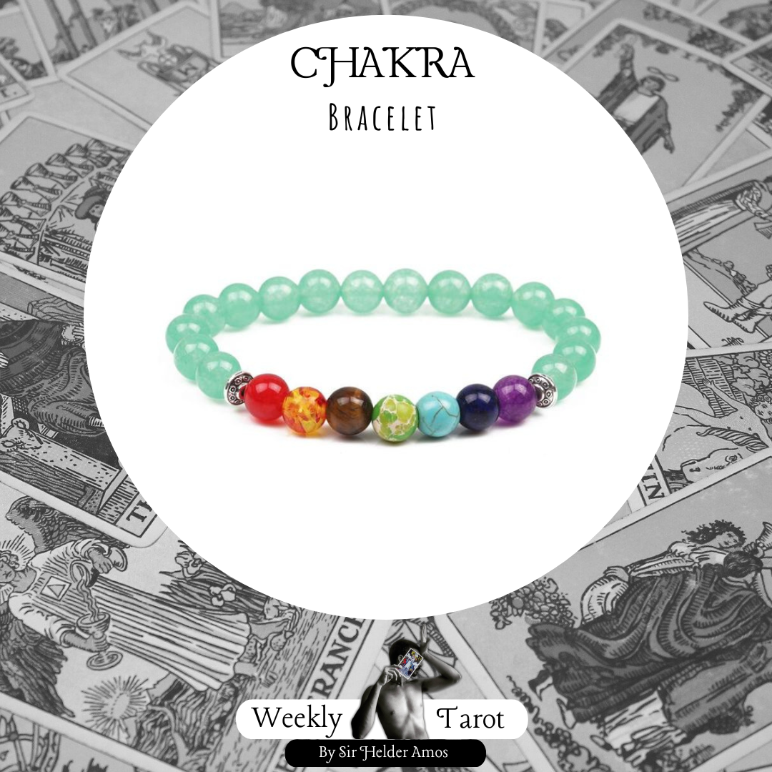 Clear Aventurine Quartz Chakra Balancing Bracelet