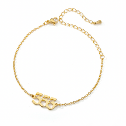555 Pulsera con número de ángel