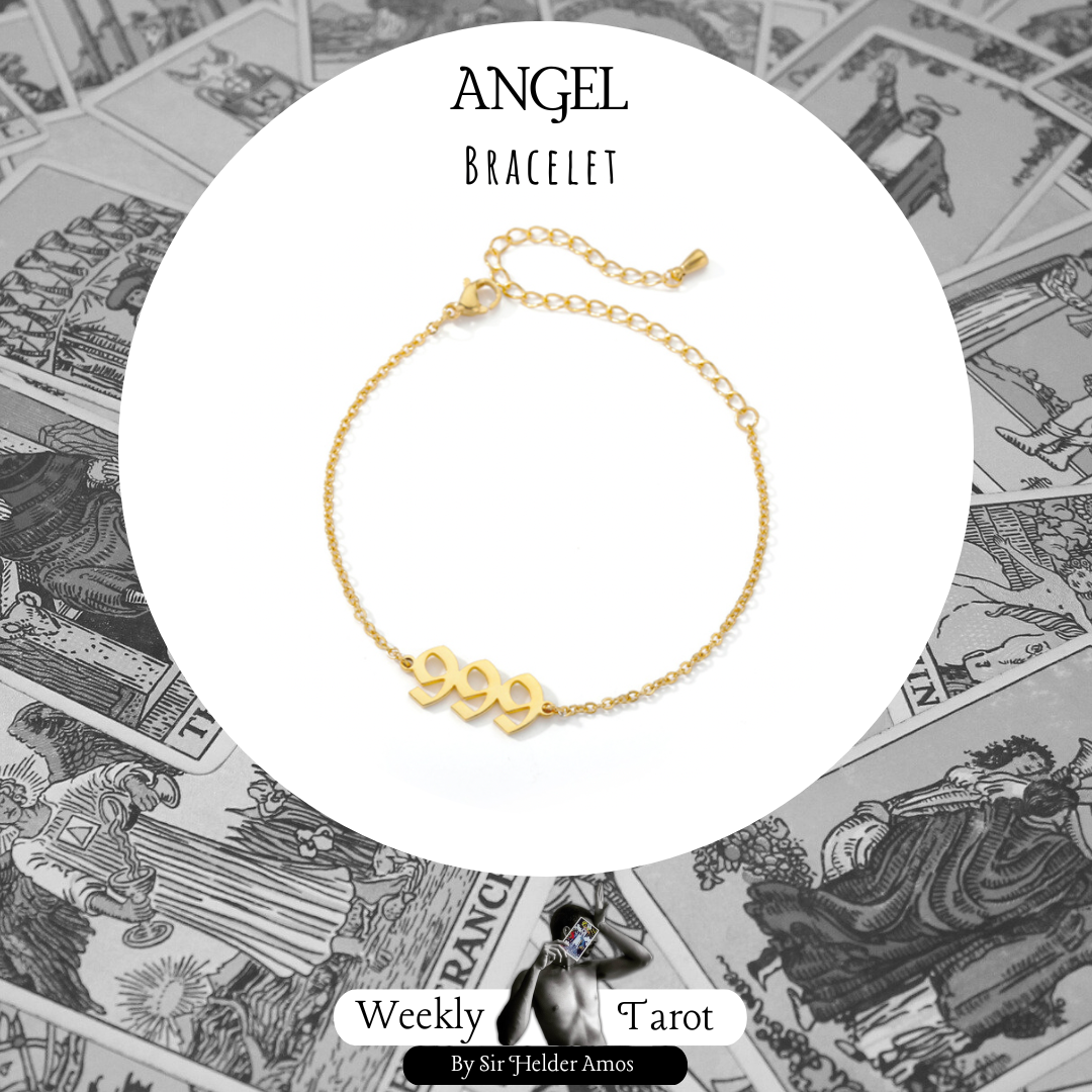 999 Angel Number ~ Stainless Steel Bracelet