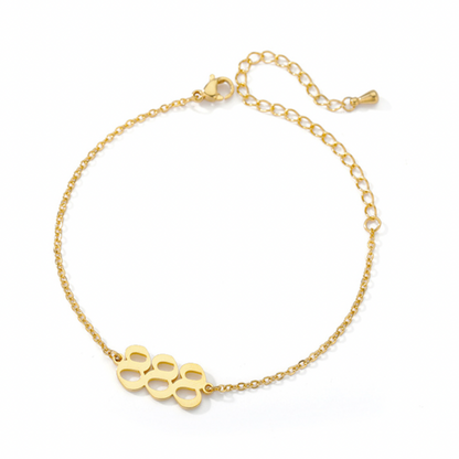888 Angel Number ~ Stainless Steel Bracelet
