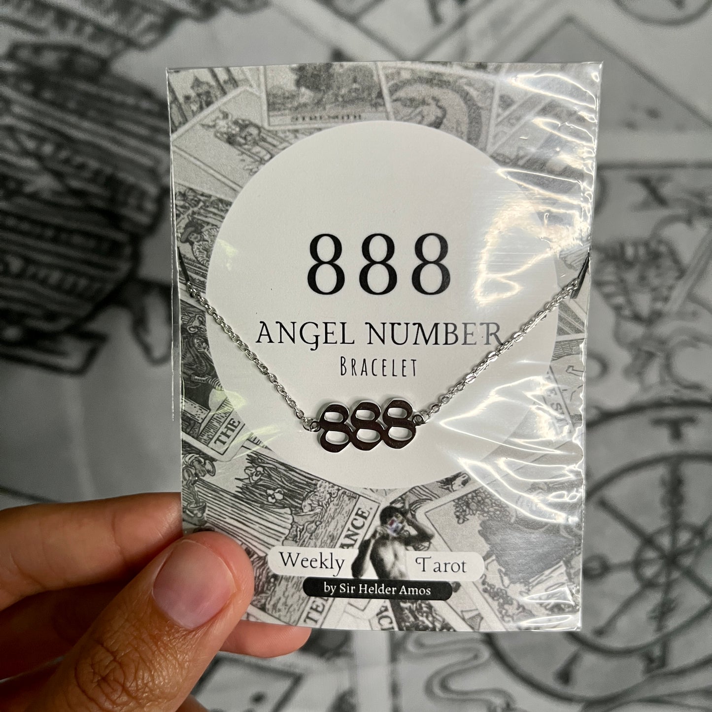 888 Pulsera con número de ángel