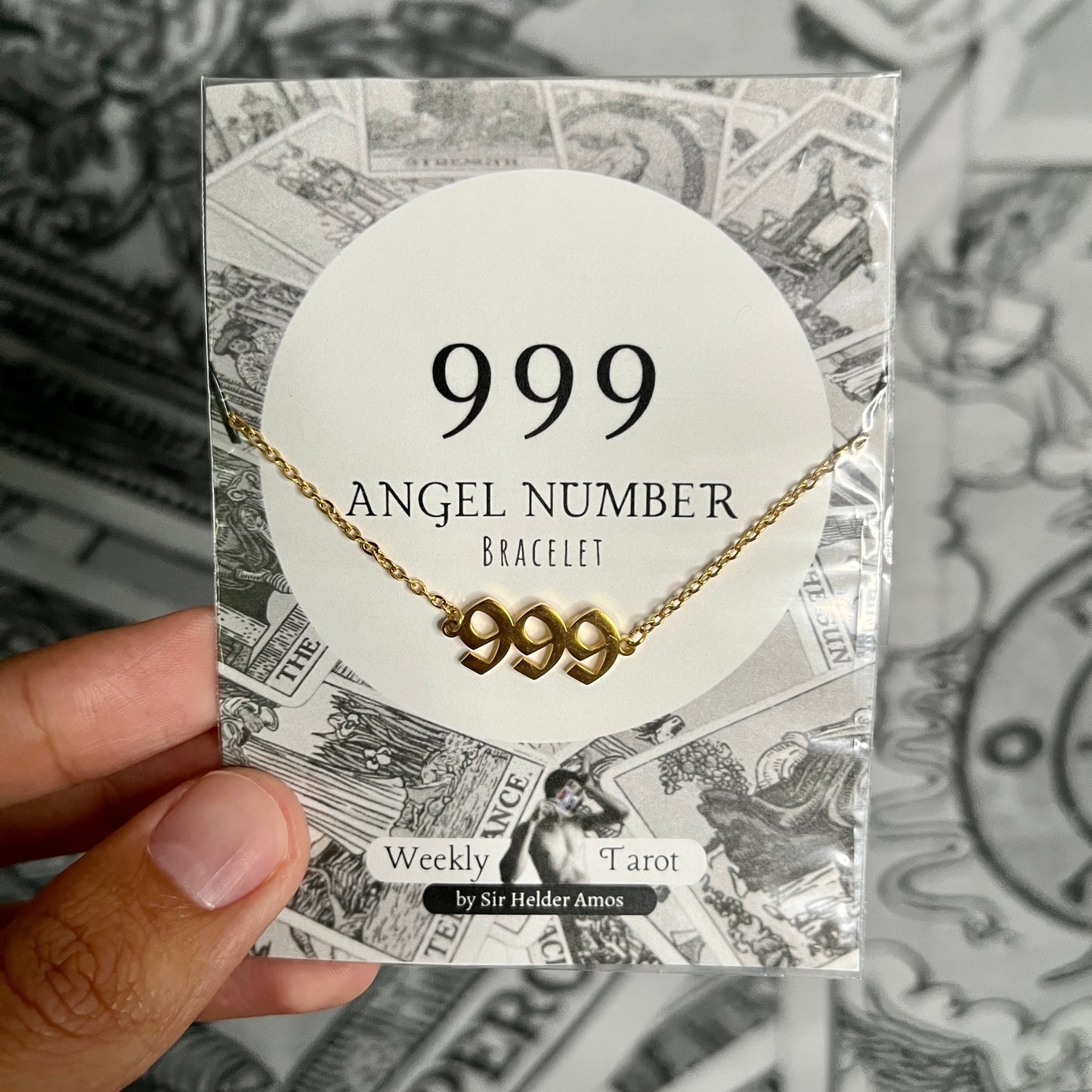 999 Angel Number ~ Stainless Steel Bracelet