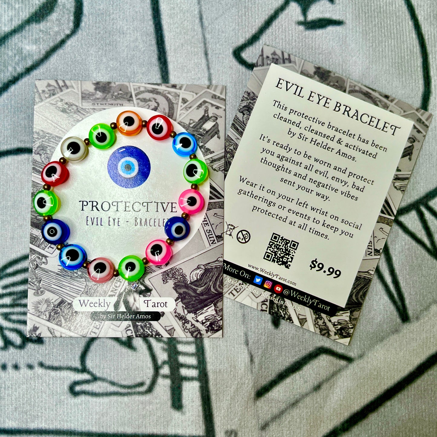 Colorful Evil Eye Protective Bracelet