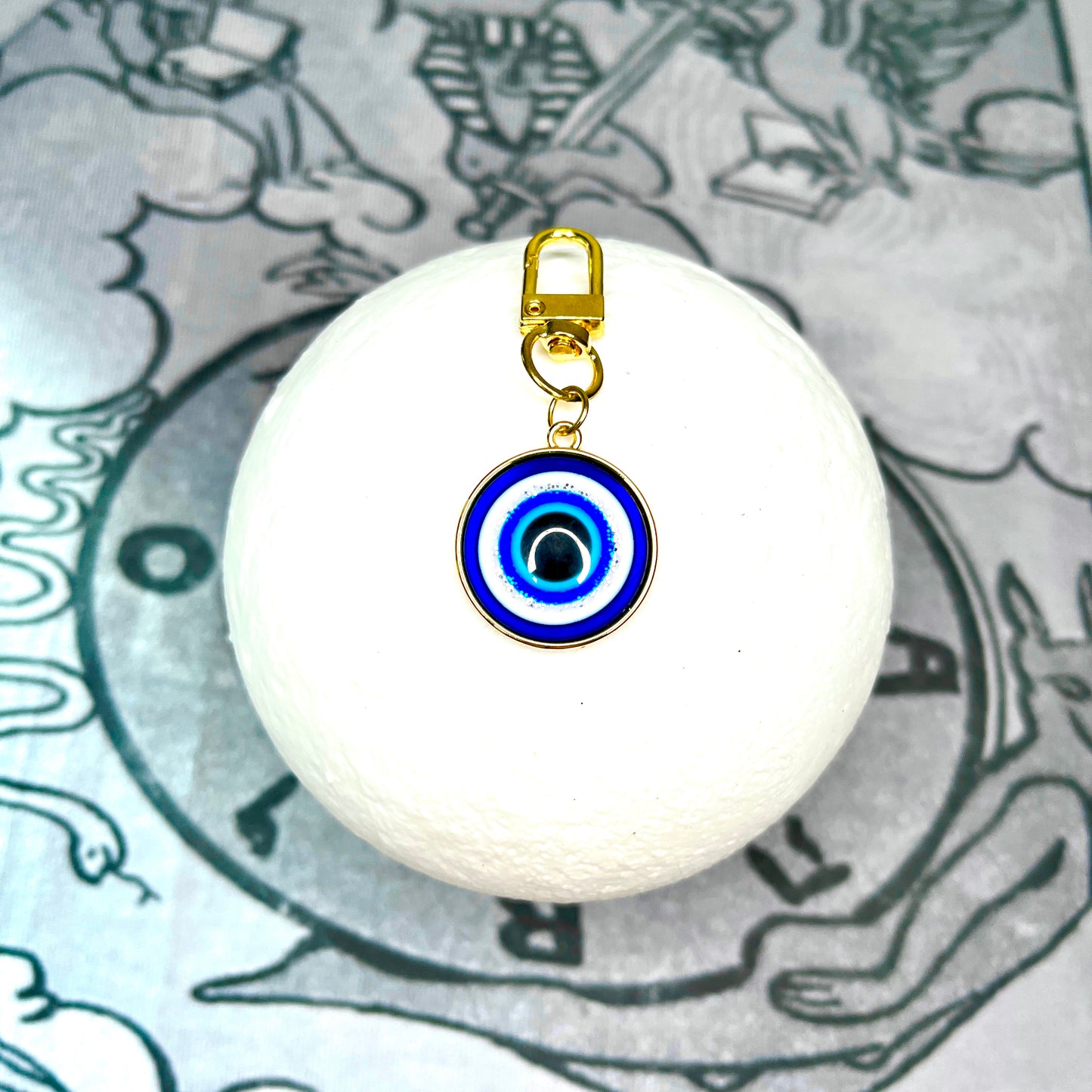 Evil Eye Keychain