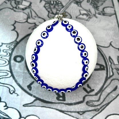 Hand Hang Evil Eye Keychain