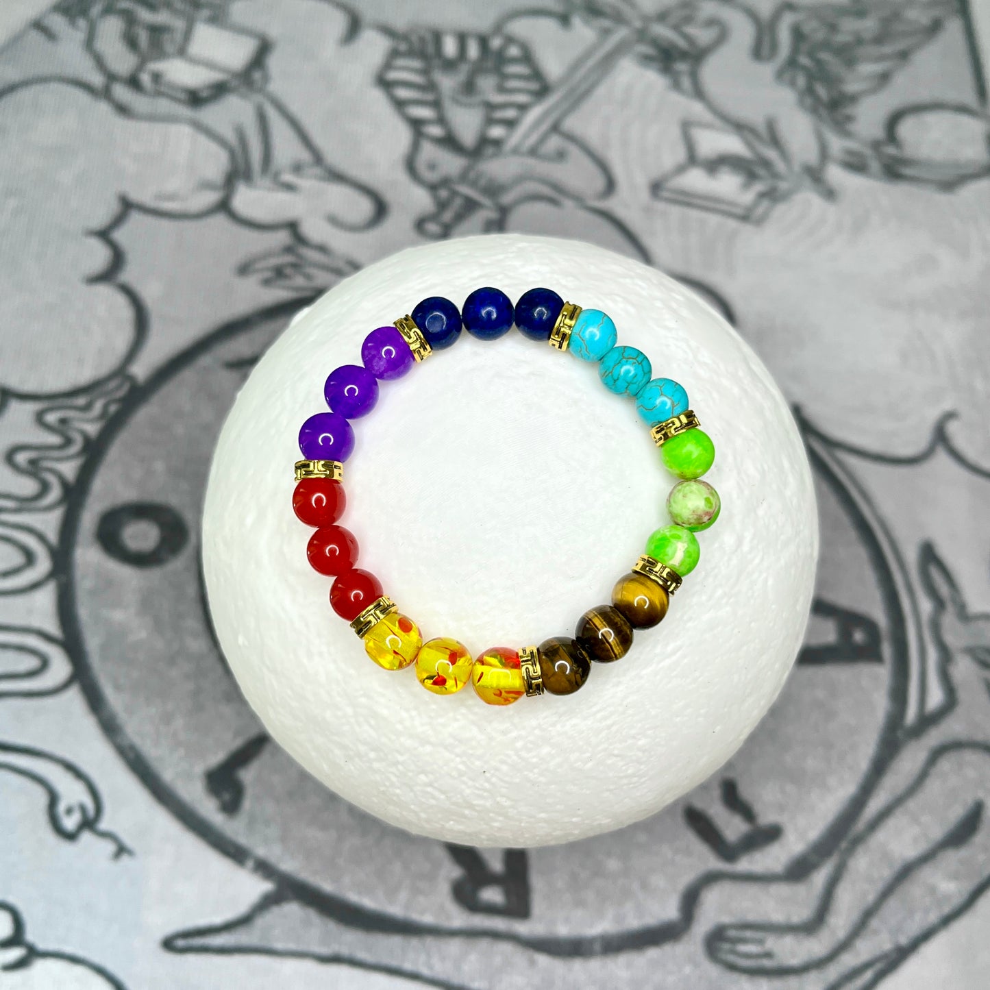 Quartz Chakra Balancing Bracelet