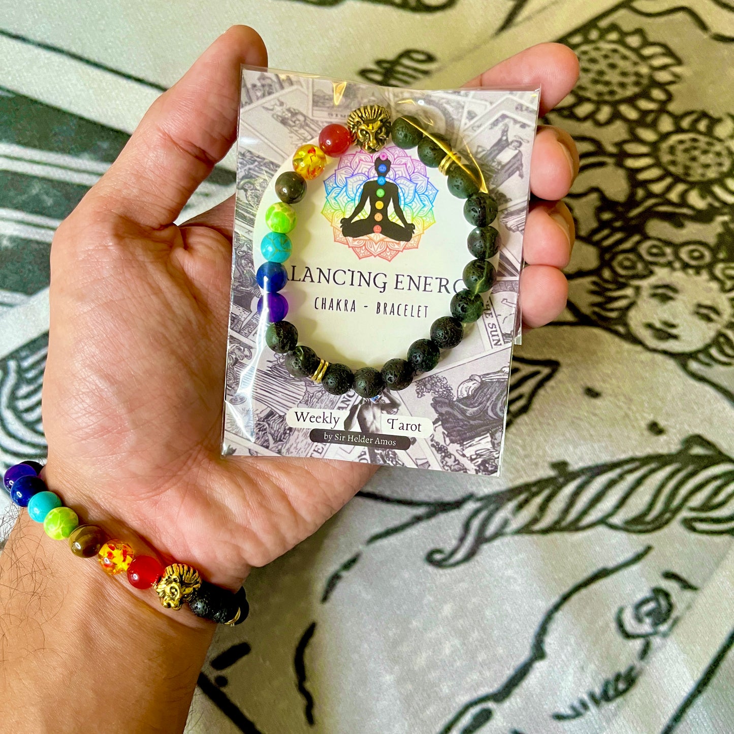 Lion Heart Chakra Balancing Bracelet