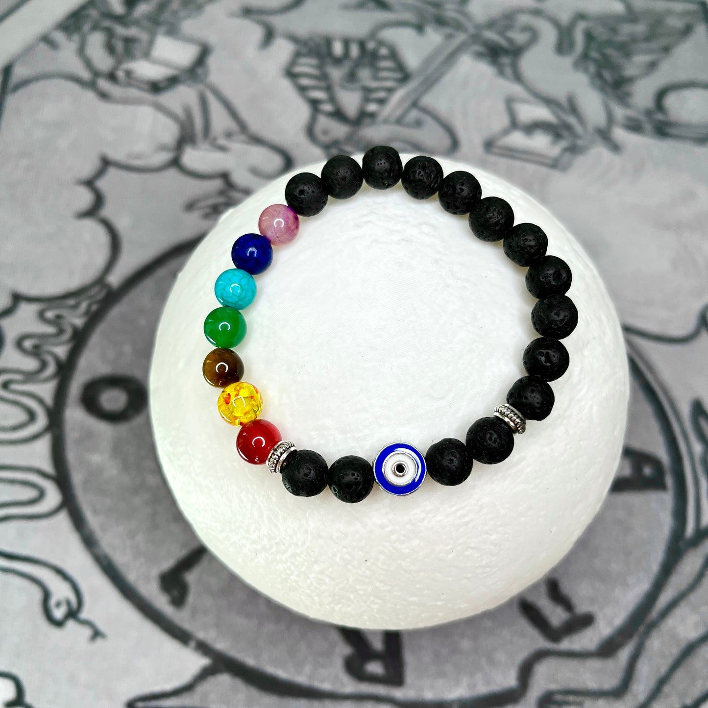 ~ CLEARANCE ~ Evil Eye Chakra Balancing Bracelet