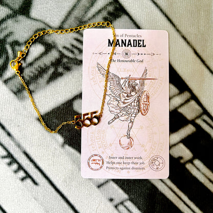 555 Pulsera con número de ángel