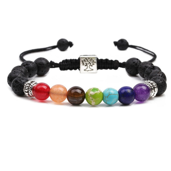 Adjustable Chakra Balancing Bracelet