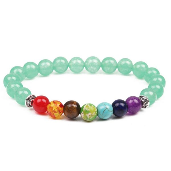 Clear Aventurine Quartz Chakra Balancing Bracelet